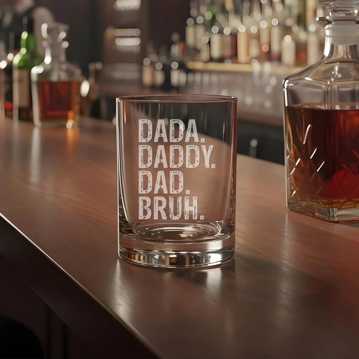 personalized-father-s-day-whiskey-glass-custom-etched-rocks-glass-icustomlabel-2 - iCustomLabel