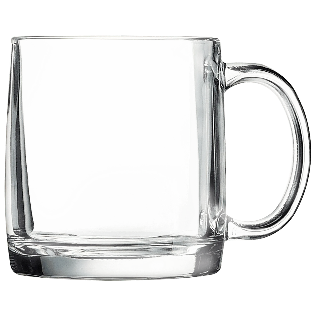 Personalized Glass Coffee Mug