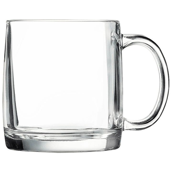 Personalized Glass Coffee Mug