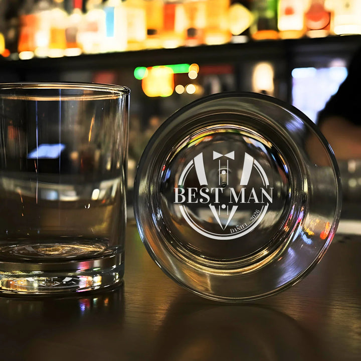 personalized-groomsmen-rocks-glass-custom-engraved-whiskey-glassware-icustomlabel-2 - iCustomLabel