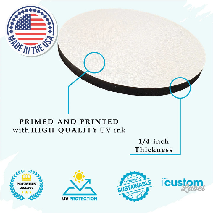 Pet Photo Round Coasters