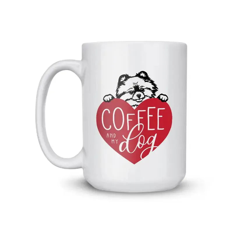 Pomeranian My Dog Coffee Mug - iCustomLabel