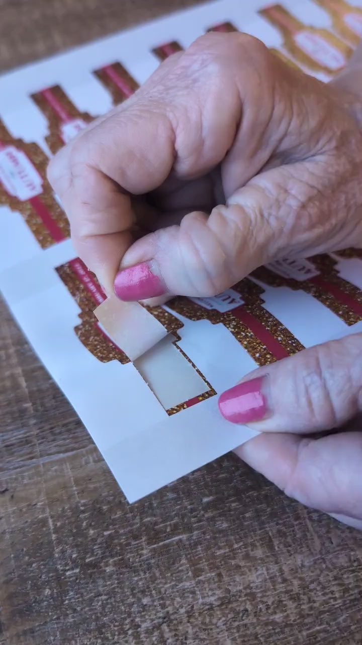 Santa Smoking Christmas Cigar Bands