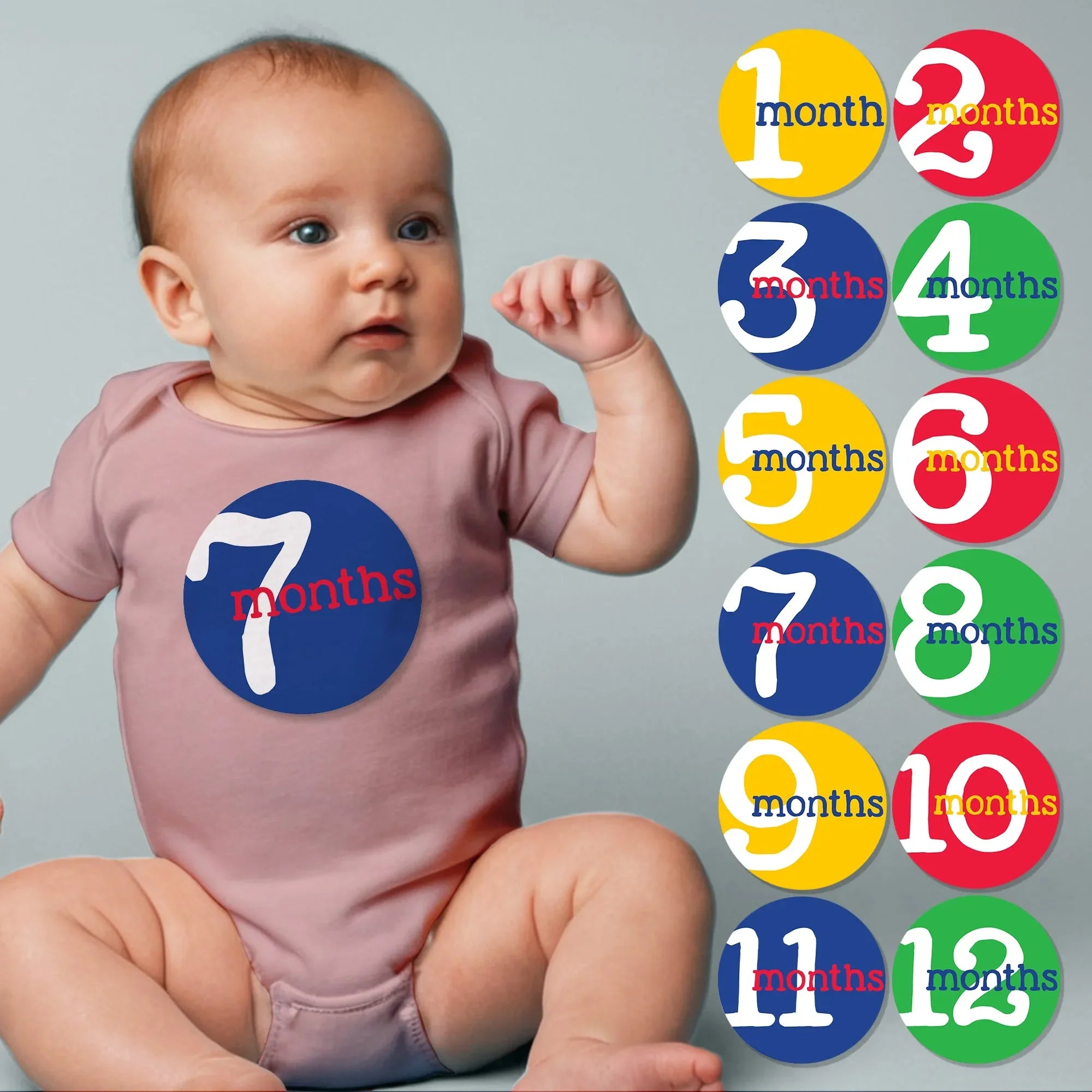 Primary Color Stickers | Bright Photo Props – iCustomLabel