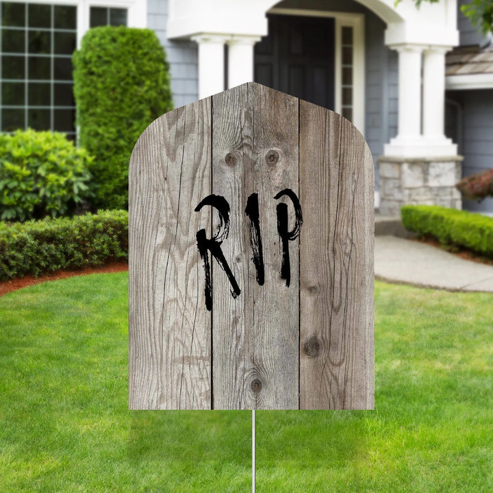 R.I.P. Halloween Yard Gravestone - iCustomLabel