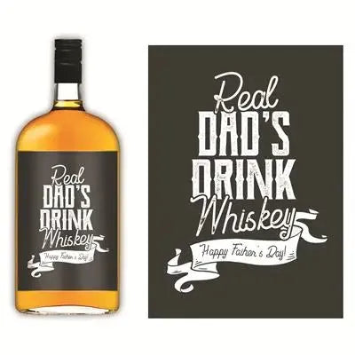 Real Dad Liquor Label - iCustomLabel