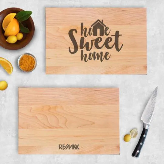 Real Estate Agent Gift Cutting Board - iCustomLabel