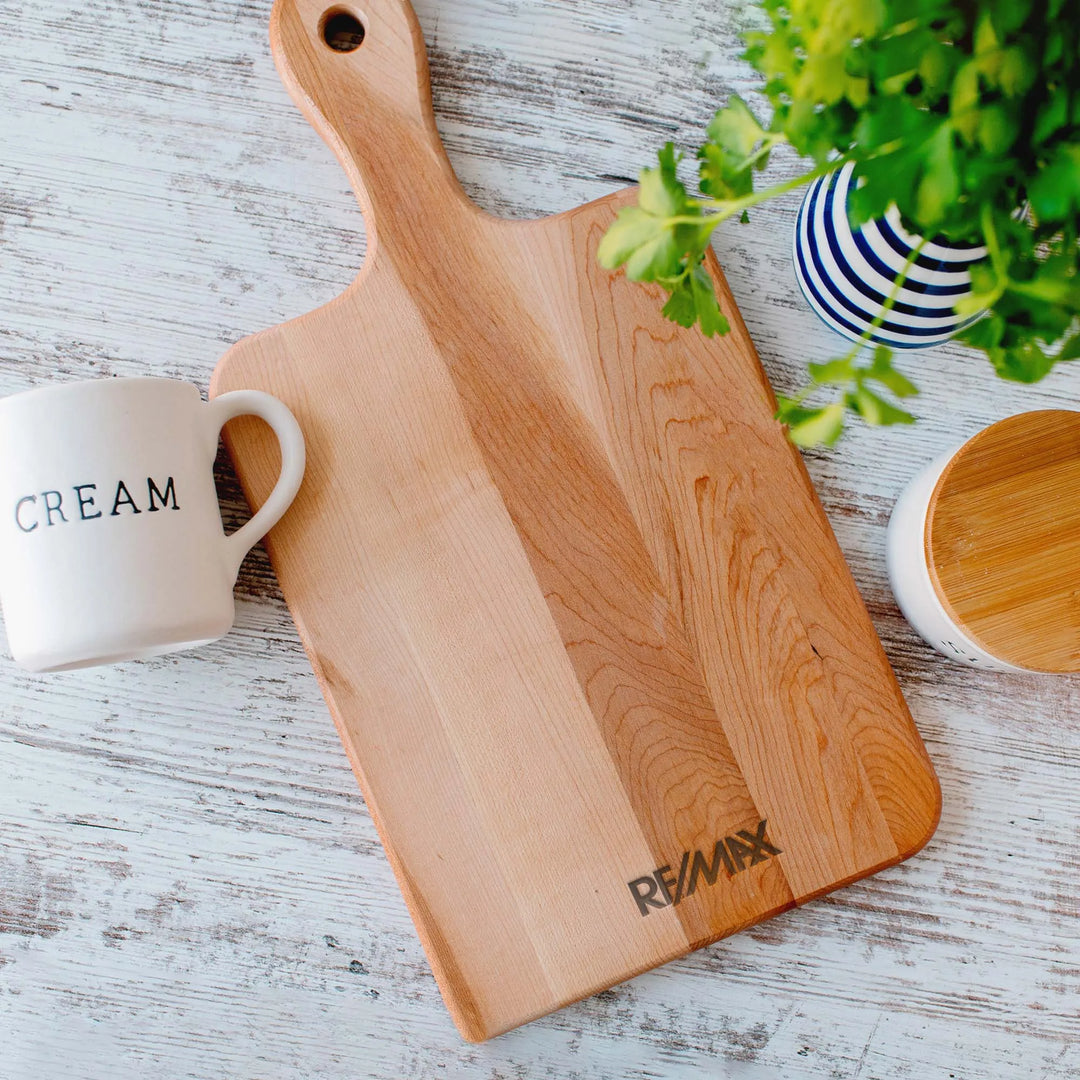 Realtor Gift Handle Cutting Board - iCustomLabel