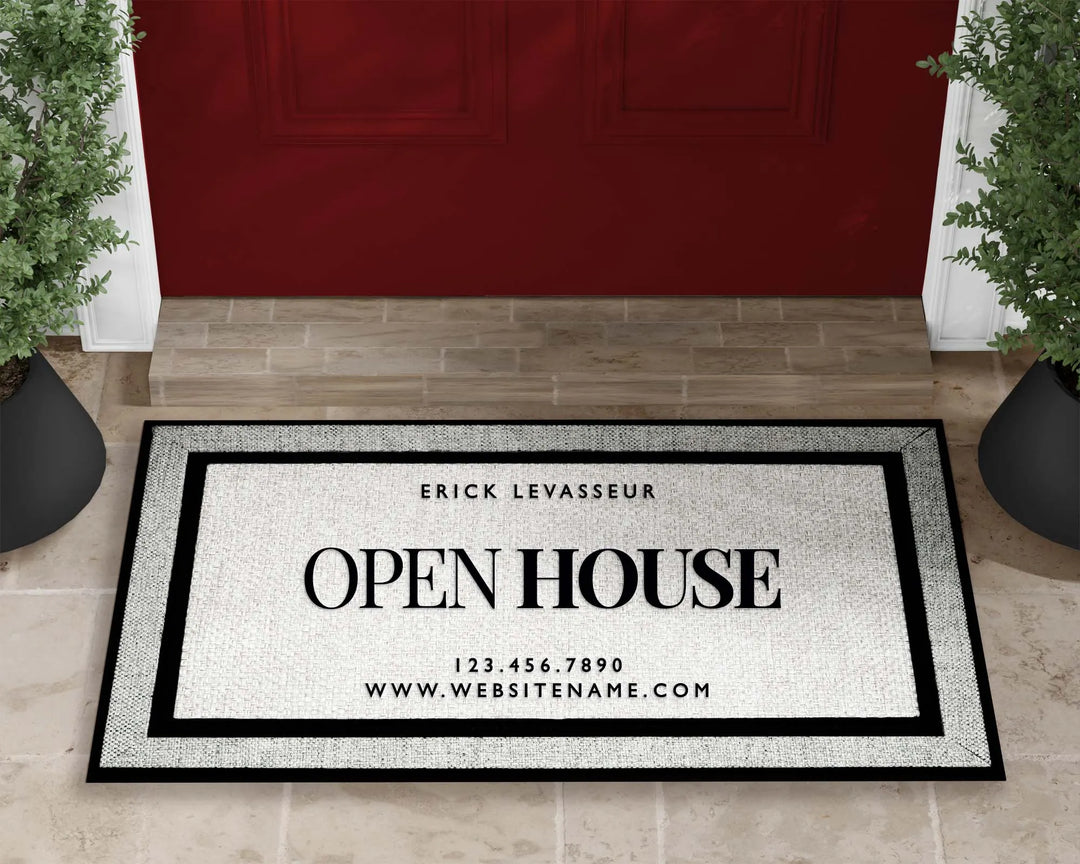 Realtor Welcome Mat - iCustomLabel