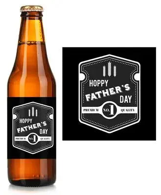 Retro Father's Day Beer Label - iCustomLabel