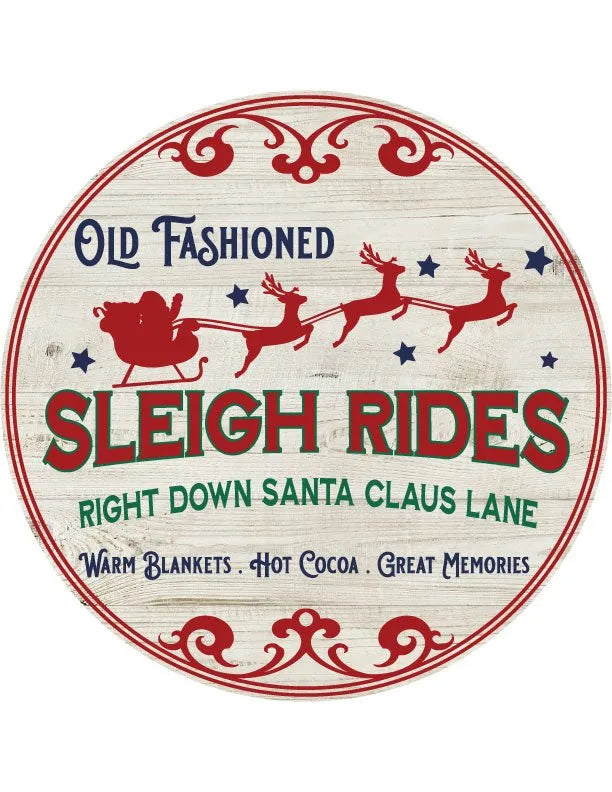 Right Down Santa Claus Lane Christmas Door Decorations - iCustomLabel