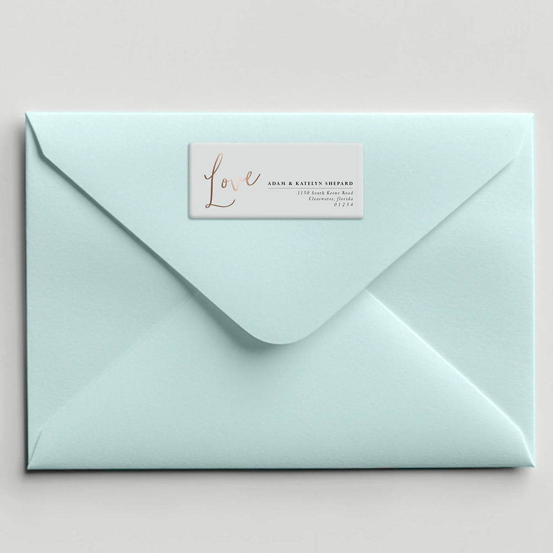 Rose Love Address Label - iCustomLabel