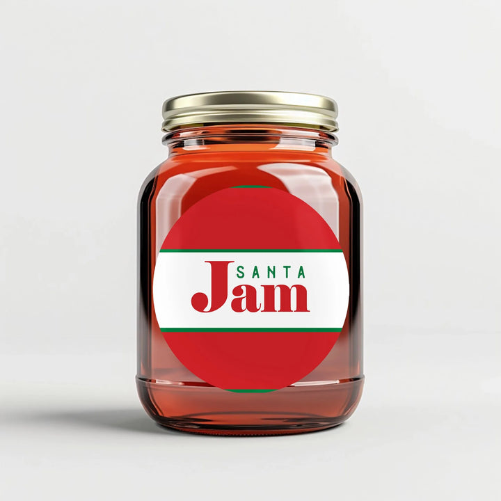 Santa Jam Canning Label - iCustomLabel