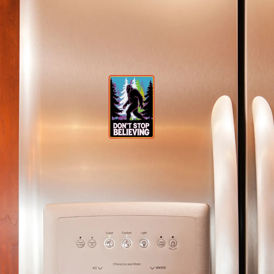 Sasquatch Fridge Magnet - iCustomLabel
