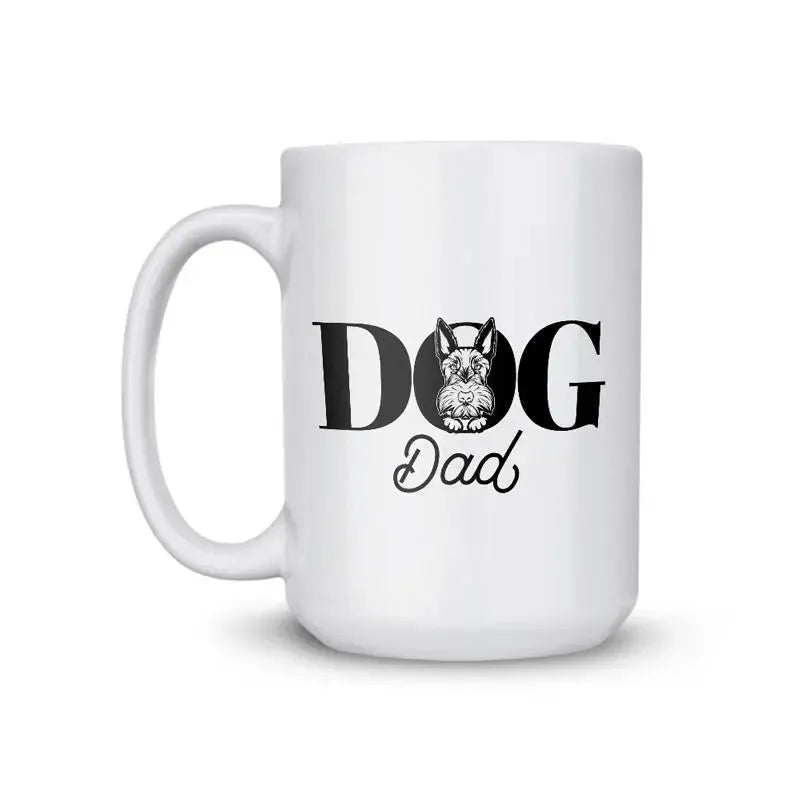 Scottish Terrier Dad Dog Coffee Mug - iCustomLabel