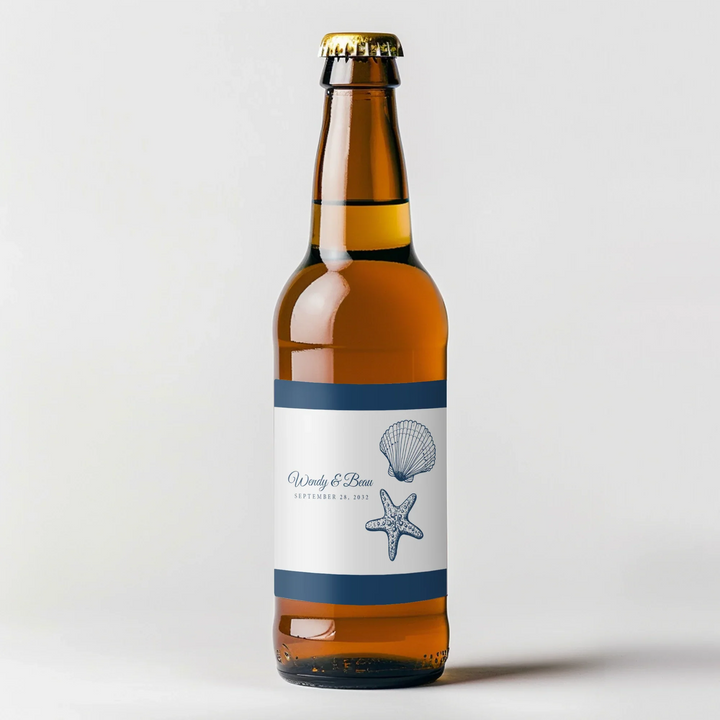 Sea Shells Beer Label
