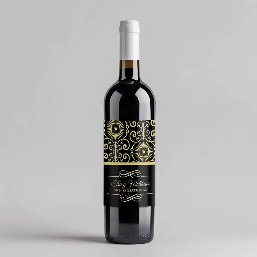 Sensational Wine Label - iCustomLabel