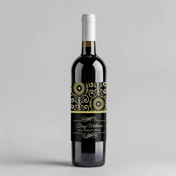Sensational Wine Label - iCustomLabel