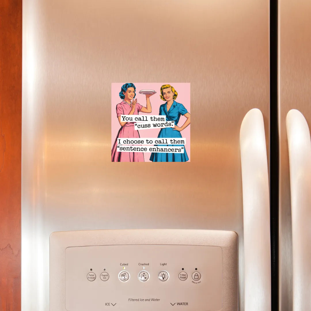 Sentence Enhancers Fridge Magnet - iCustomLabel