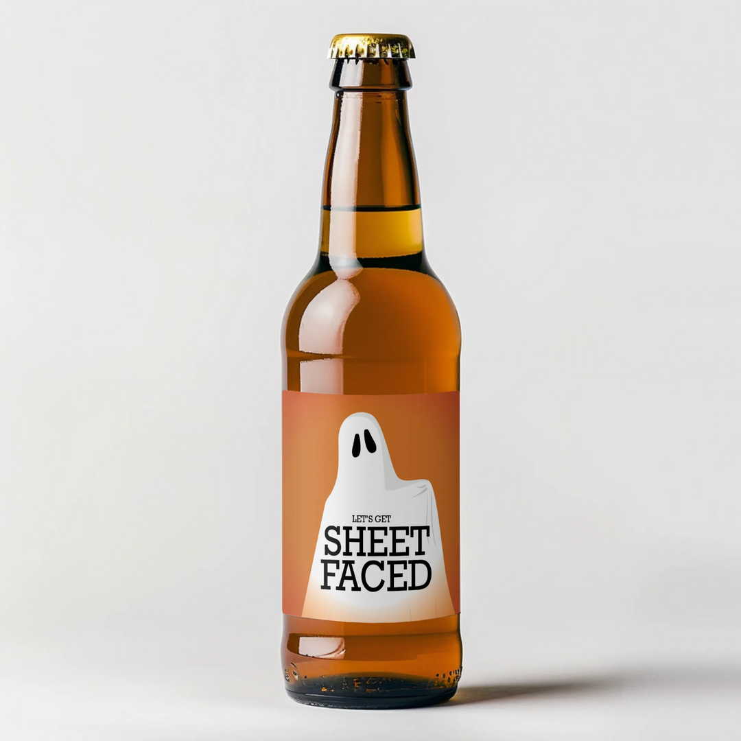 Sheetfaced Beer Label - iCustomLabel