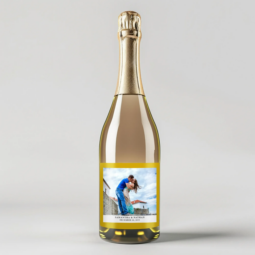 Gold Anniversary Champagne Label