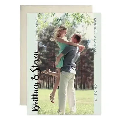 Simply In Love Save The Date - iCustomLabel