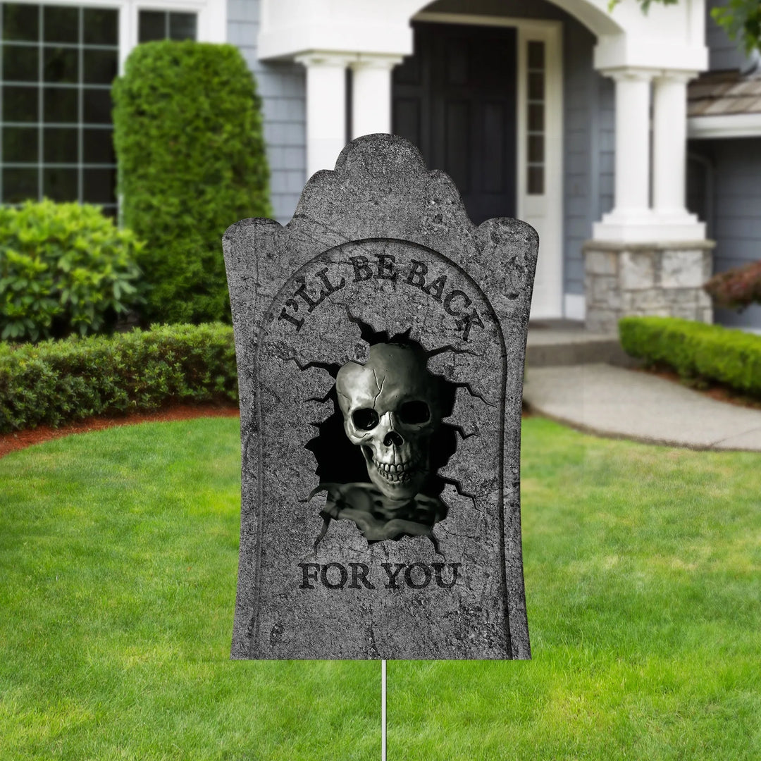 Skeleton Halloween Yard Decorations - iCustomLabel