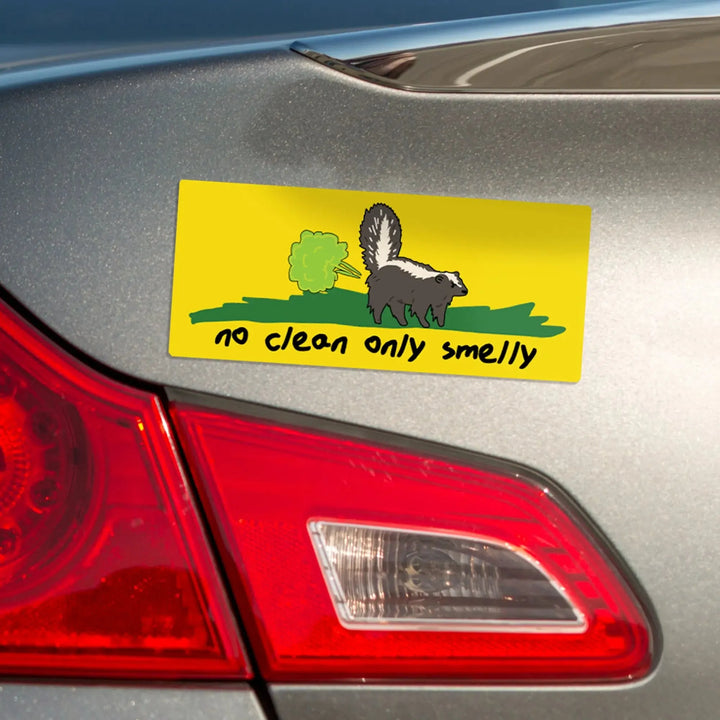 Skunk Gadsden Flag Magnet Bumper Sticker - iCustomLabel