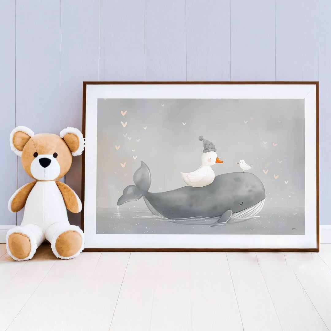 sleepy-water-friends-nursery-poster-icustomlabel-2 - iCustomLabel