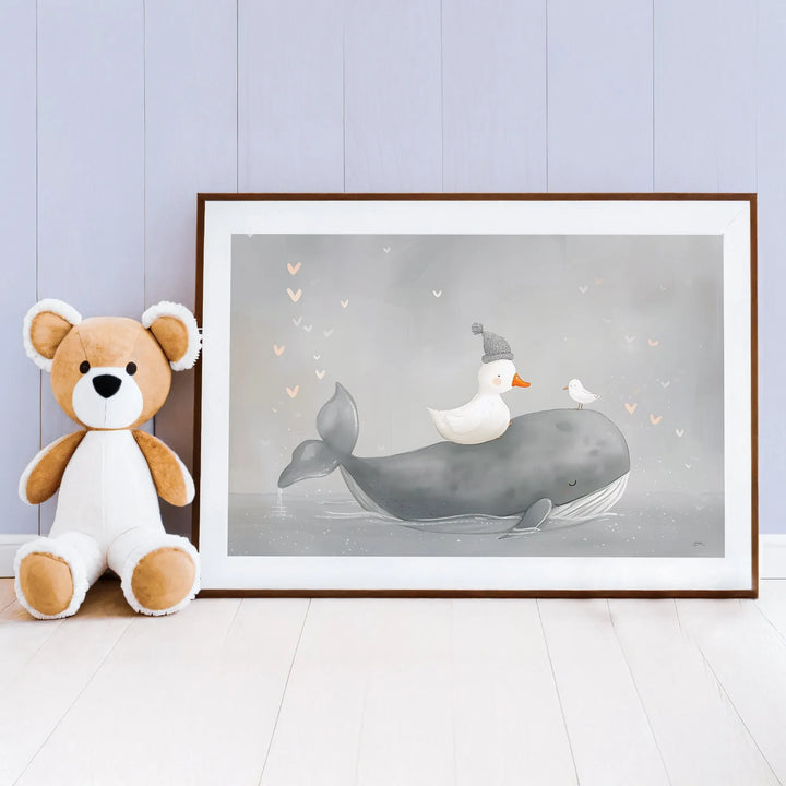 sleepy-water-friends-nursery-poster-icustomlabel-2 - iCustomLabel
