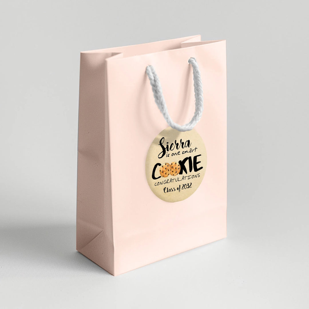 Smart Cookie Graduation Favor Labels - iCustomLabel
