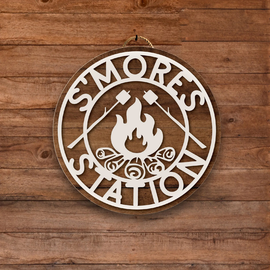 Smores Station Cabin Decor - iCustomLabel