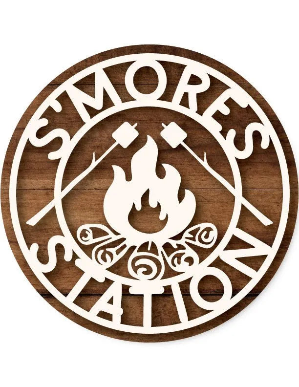 Smores Station Cabin Decor - iCustomLabel