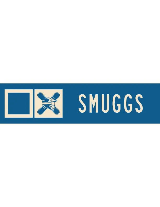 Smuggs Ski Trail Metal Sign - iCustomLabel