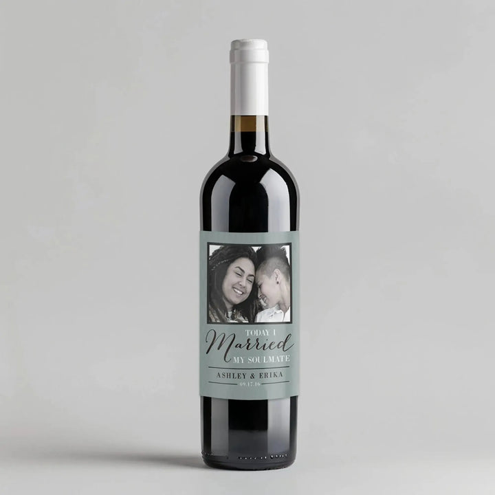 Soulmate Wine Label - iCustomLabel