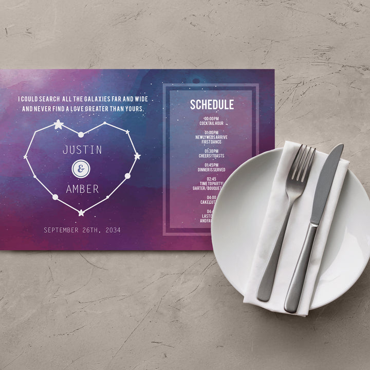 Space Constellation Placemats - iCustomLabel