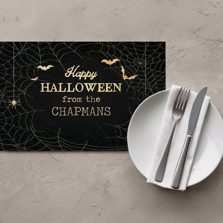 Spider Halloween Placemats - iCustomLabel