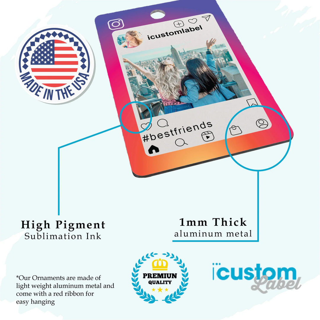 Spotify Song Christmas Ornament