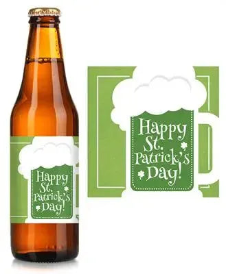 St. Patrick's Day Beer Label - iCustomLabel