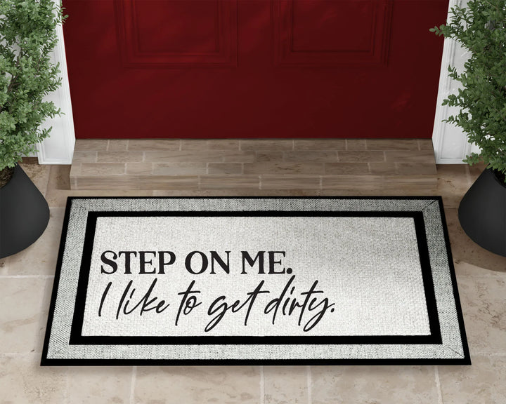 Step On Me Welcome Mat