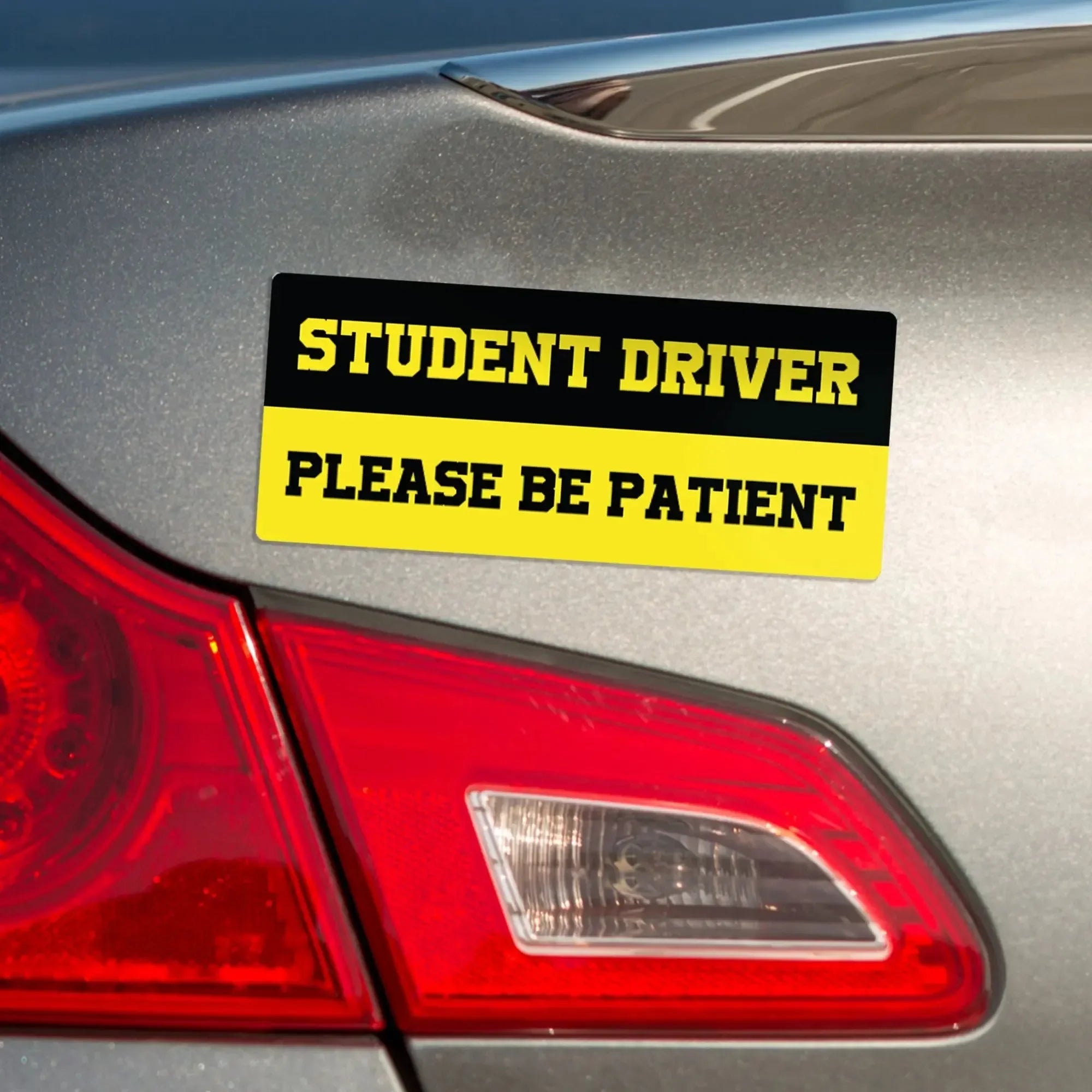 Student Driver Magnet Bumper Sticker – iCustomLabel