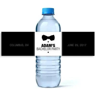 Suit Squad Water Bottle Labels - iCustomLabel