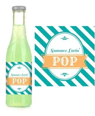 Summer Lovin' Soda Label - iCustomLabel