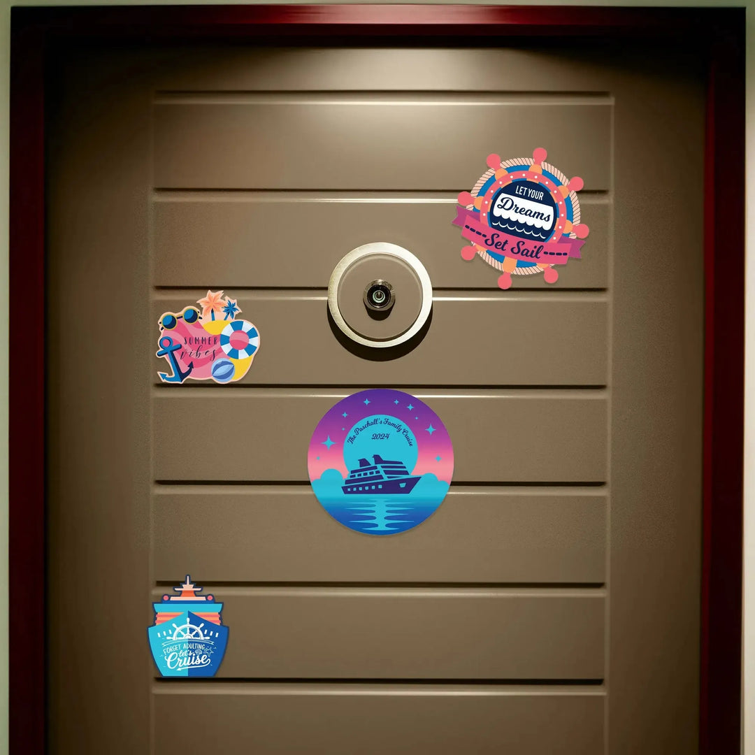 Summer Vibes Family Cruise Magnets - iCustomLabel