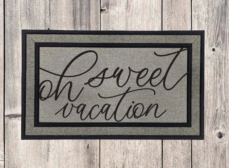 Sweet Vacation Door Mat - iCustomLabel