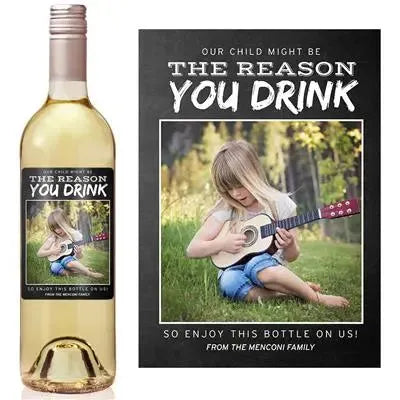 Teacher Appreciation Gift Wine Label - iCustomLabel