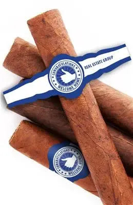Thumbs Up Business Cigar Bands - iCustomLabel