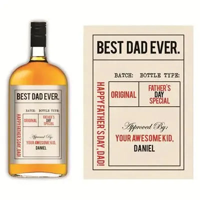 Ticket Dad Liquor Label - iCustomLabel