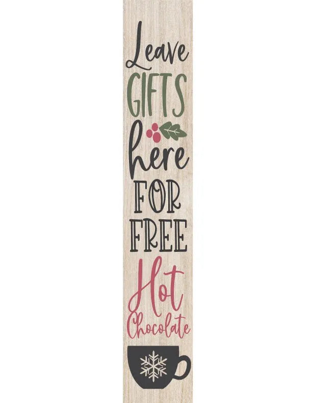 Tree Farm Christmas Porch Sign - iCustomLabel