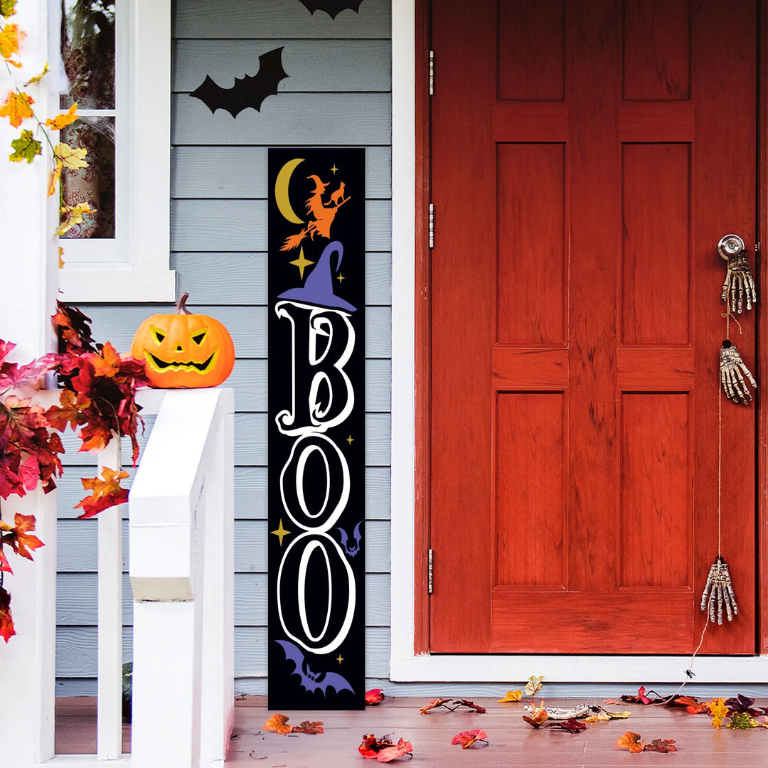 Trick or Treat Halloween Porch Sign - iCustomLabel